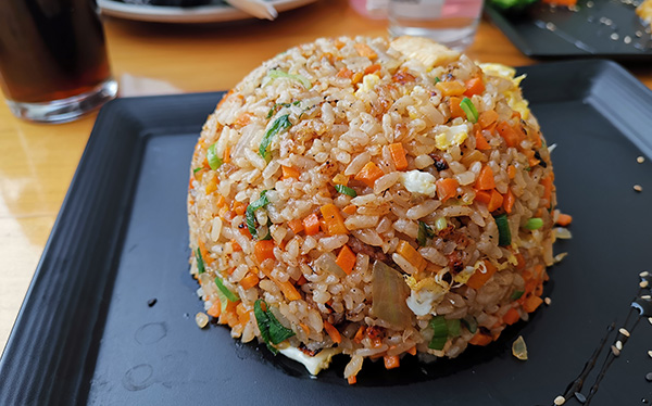 arroz ebi chahan Restaurante Japones Matzuri Oxigeno Human Playground Heredia