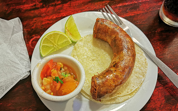 Chorizo Argentino - Restaurante Leño y Carbon - San Francisco, Heredia